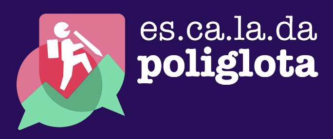 Logo do curso Escalada Poliglota.